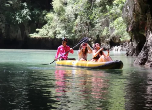 James Bond Canoeing, Hong Island, Panak Island, & Naka Island Day Trip by Speed Boat