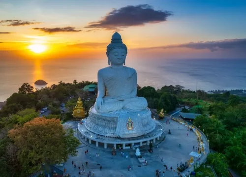 Phuket City Tour: Visit Old Phuket Town, Karon View Point, Big Buddha, Chalong Temple, Honey Farm, Cashew Nut Factory, and Night  Market