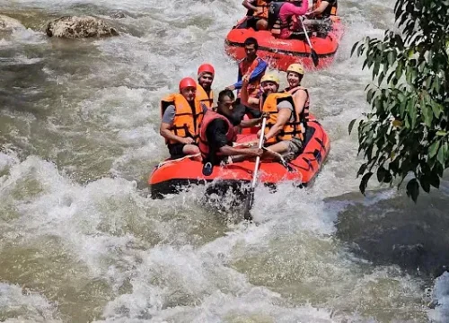 Rafting Program (Rafting 5.5 kms + Elephant Trekking 30 mins + ATV 30 mins & Flying Fox)